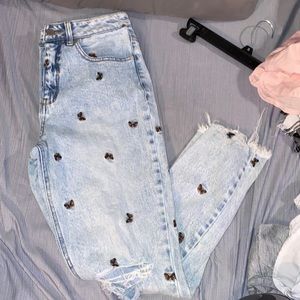 butterfly jeans